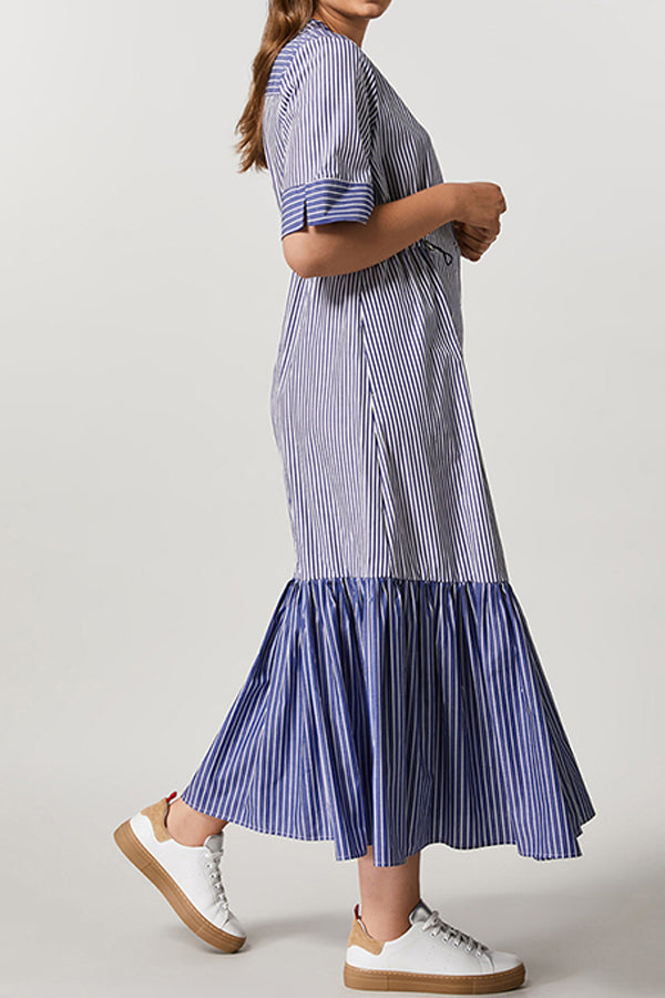 DRY COTTON POPLIN DRESS