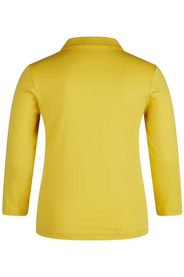 YELLOW POLO T-SHIRT