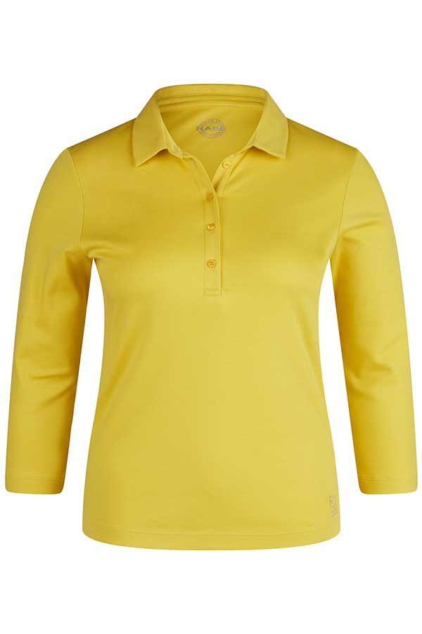 YELLOW POLO T-SHIRT