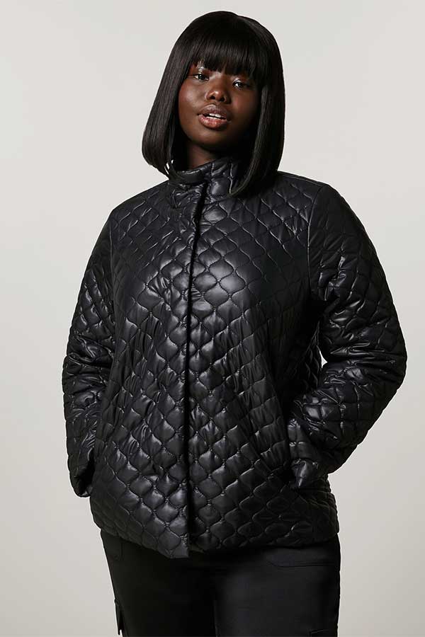 PAGRO WAVY QUILTING JACKET