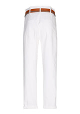 PANAMA PAPERBAG COTTON TROUSERS