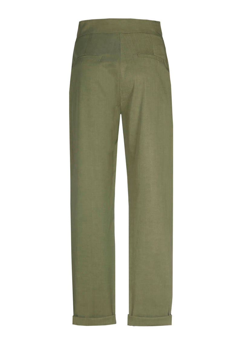 HIGH WAIST BAGGY TROUSERS