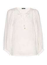 TRANSPARENT LOOSE FITTED BLOUSE