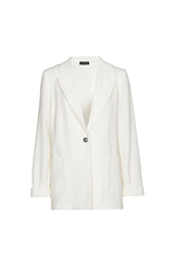 STRAIGHT FINE BOUCLETTE BLAZER