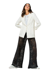 STRAIGHT FINE BOUCLETTE BLAZER