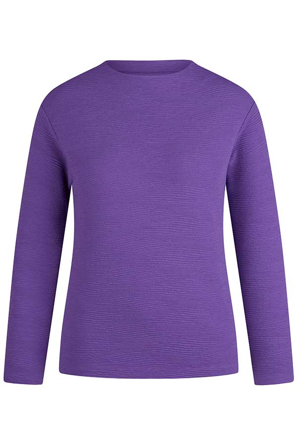 PUPLE CREWNECK PULLOVER