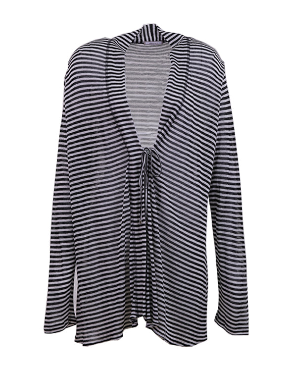 STRIPED CARDIGAN