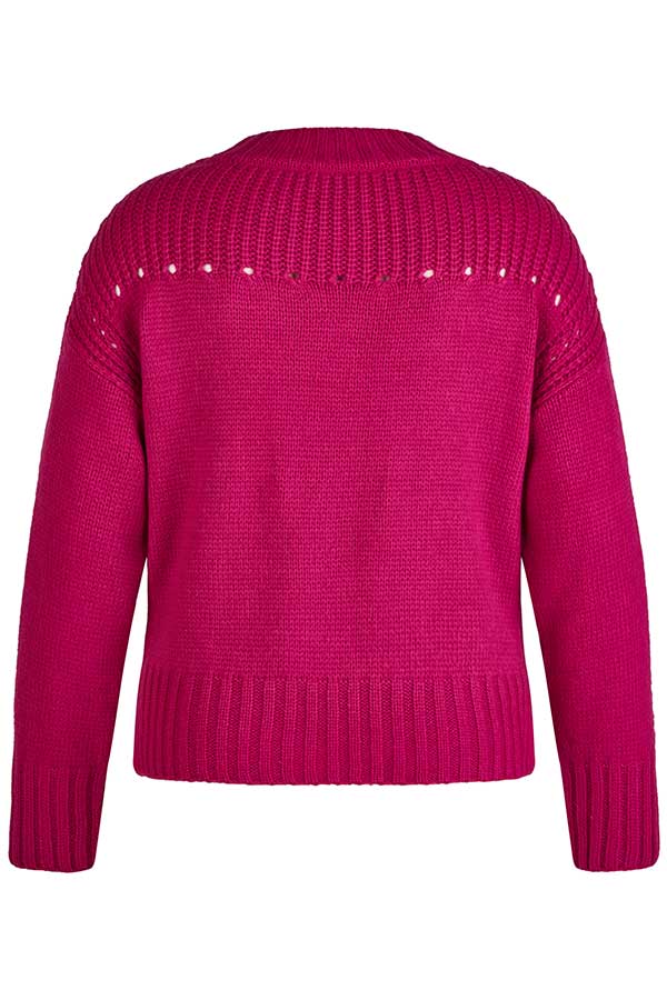 DEEP PINK PULLOVER