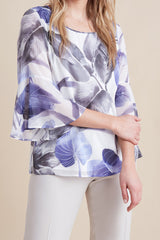 ELEGANT PRINTED BLOUSE