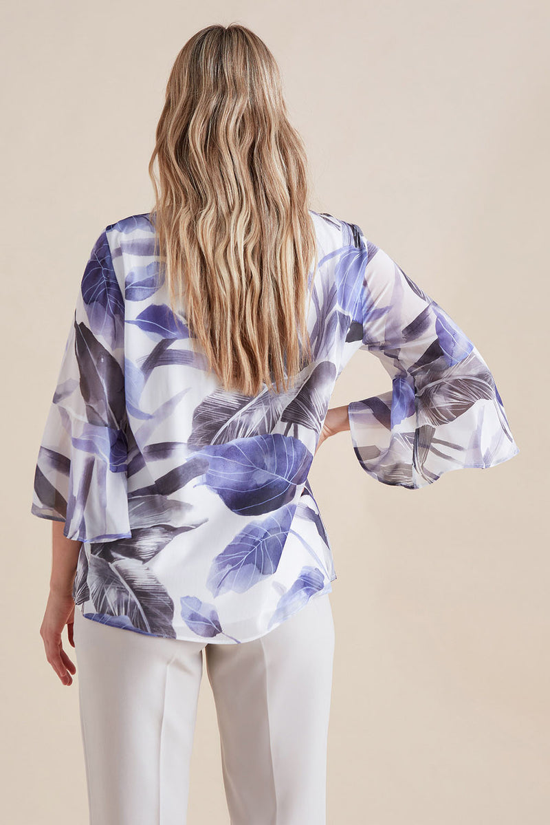 ELEGANT PRINTED BLOUSE