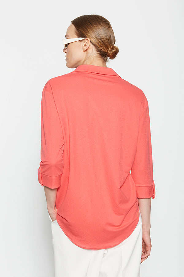 3/4 SLEEVE KNIT SHIRT