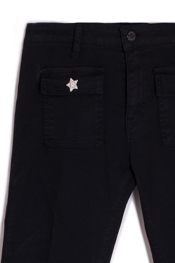 LORETTA NEGRO STAR TROUSERS