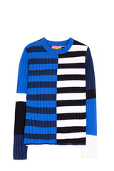 MONICA MULTICOLOR STRIPES PULLOVER