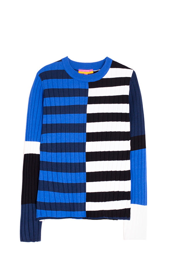 MONICA MULTICOLOR STRIPES PULLOVER