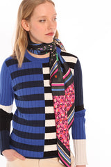 MONICA MULTICOLOR STRIPES PULLOVER