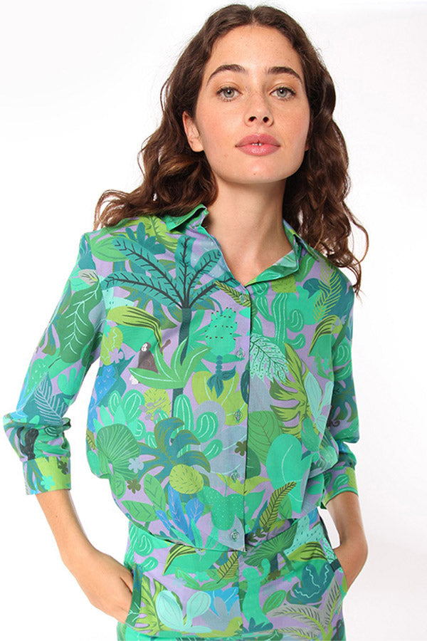 SARA MACKAY PRINT SHIRT