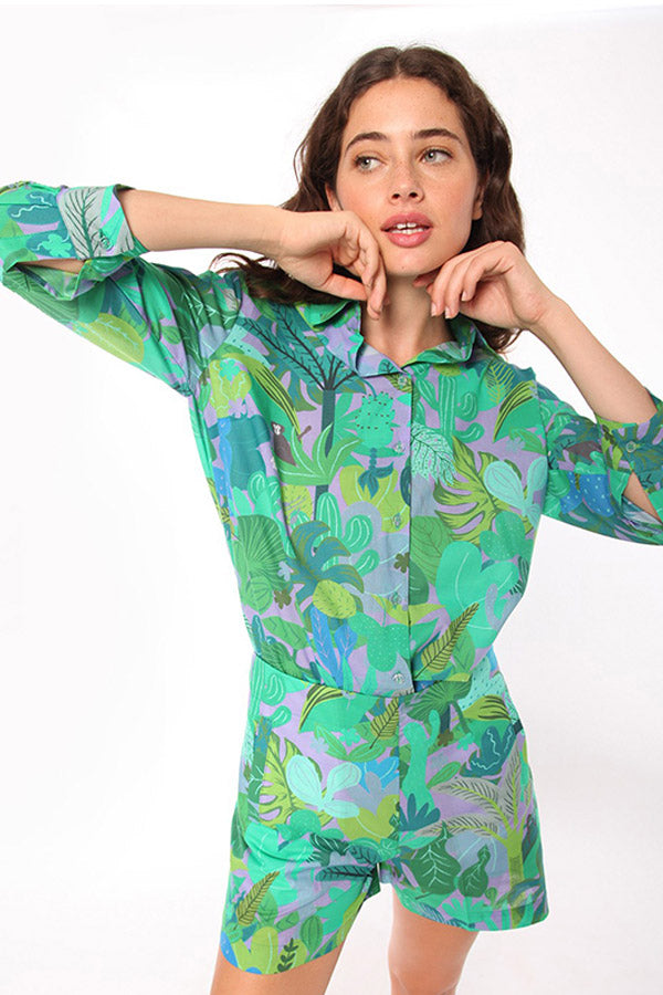 SARA MACKAY PRINT SHIRT