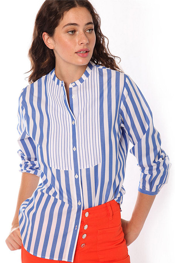 ELLIE OCEAN STRIPE SHIRT