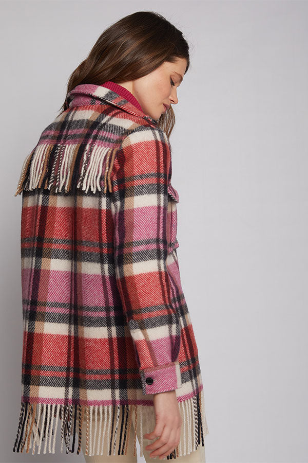 FEDERICA PURE VIRGIN WOOL BLANKET JACKET