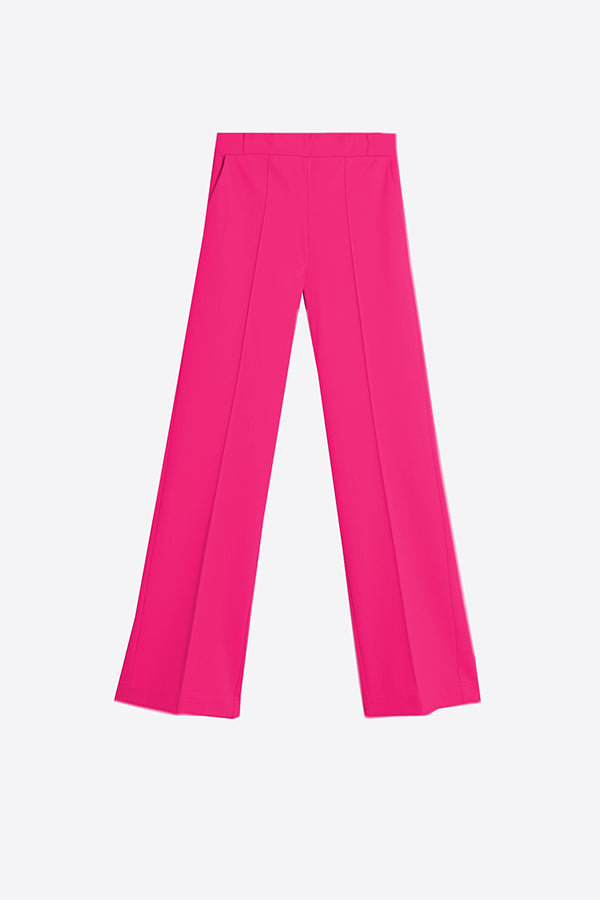 CARLA PINK KNIT PERFECT FIT TROUSER