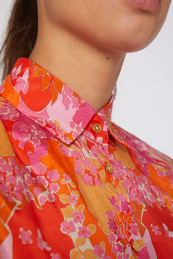 ISABELLA PINK BLOSSOM SHIRT