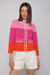 SANDRA WHITE LINEN COTTON SHORT