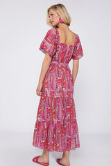 PALMIRA PINK PAISLEY DRESS