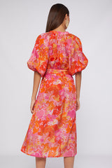 CLAUDETTE PINK BLOSSOM DRESS