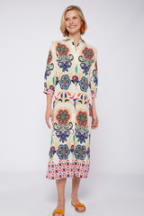 DAFNE FLORAL NOVEAU DRESS