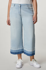 ODE COTTON DENIM TROUSERS