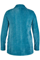 TEAL CORDUROY JACKET