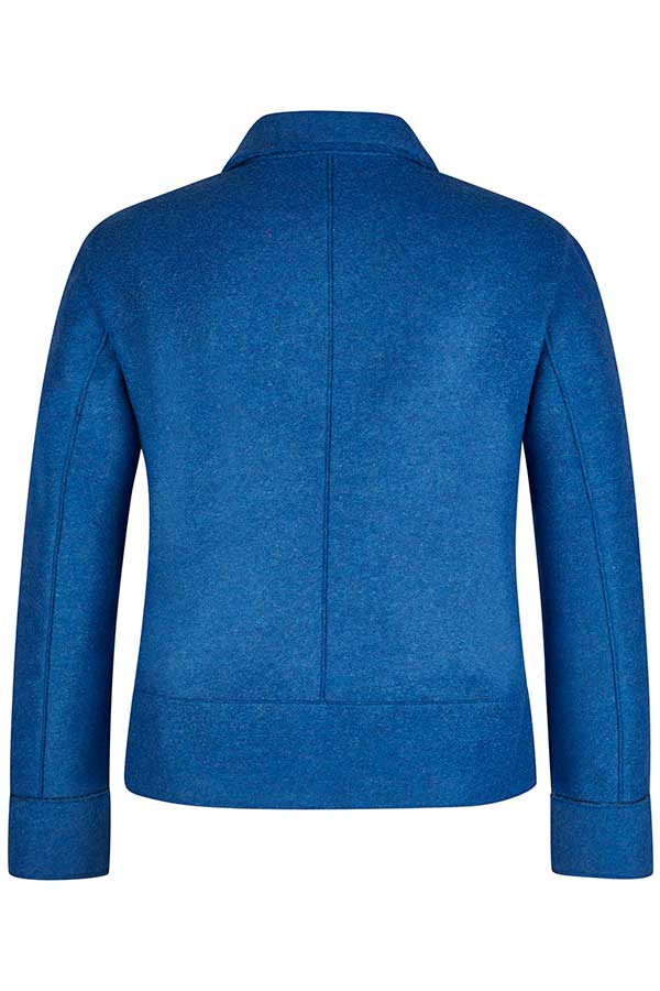 ROYAL BLUE WOOL JACKET