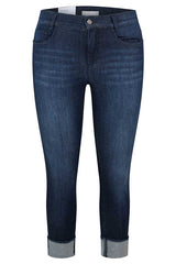 TURNED HEM SLIM JEANS