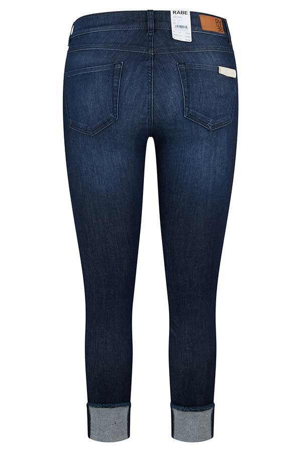 TURNED HEM SLIM JEANS