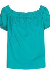 PUFF SLEEVES COTTON TOP