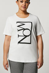 NOEL WHITE "NOW" JERSEY T-SHIRT