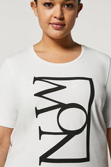 NOEL WHITE "NOW" JERSEY T-SHIRT