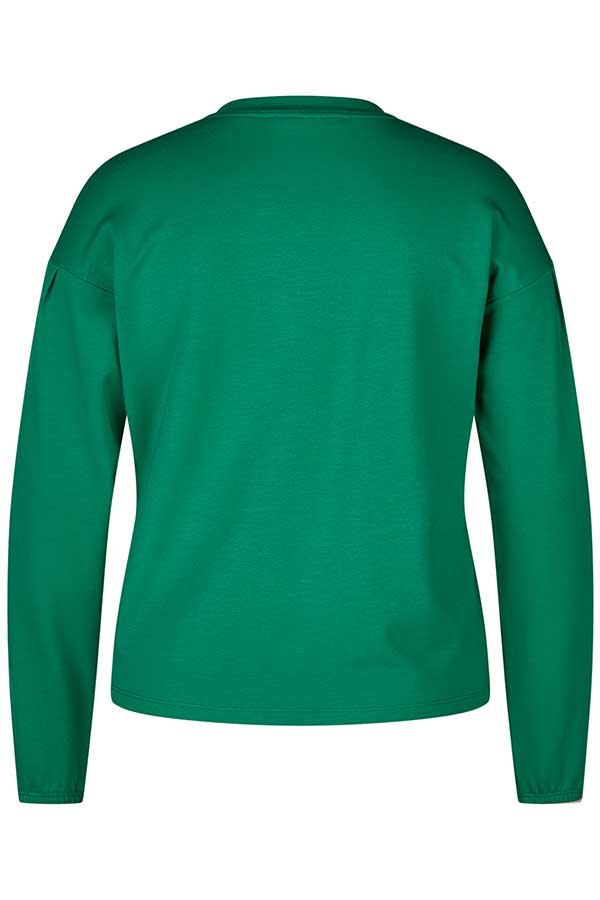 GREEN PATCH POCKET T-SHIRT