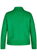 GREEN BUTTONED JACKET