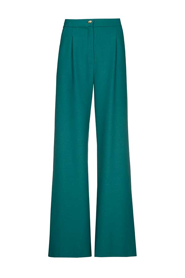 EMERALD STRAIGHT TROUSERS