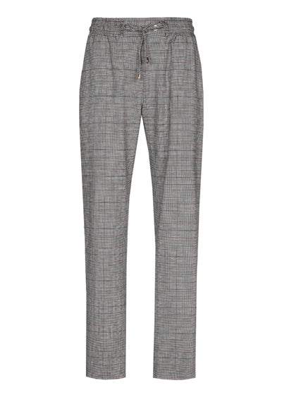 COMFORTABLE PRINCE DE GALLE TROUSERS, NARROW LEG