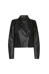 SHORT LEATHER PERFECTO JACKET