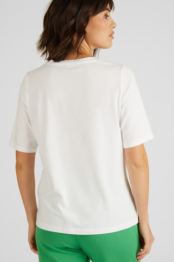 WHITE BOTANICA T-SHIRT