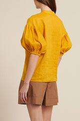 BOTANICA LINEN BLOUSE