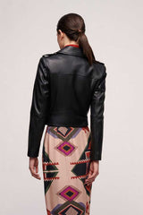 SONAR BIKER LEATHER JACKET