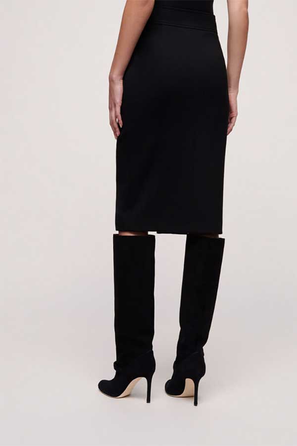 FERRARA FRONT ZIP PENCIL SKIRT