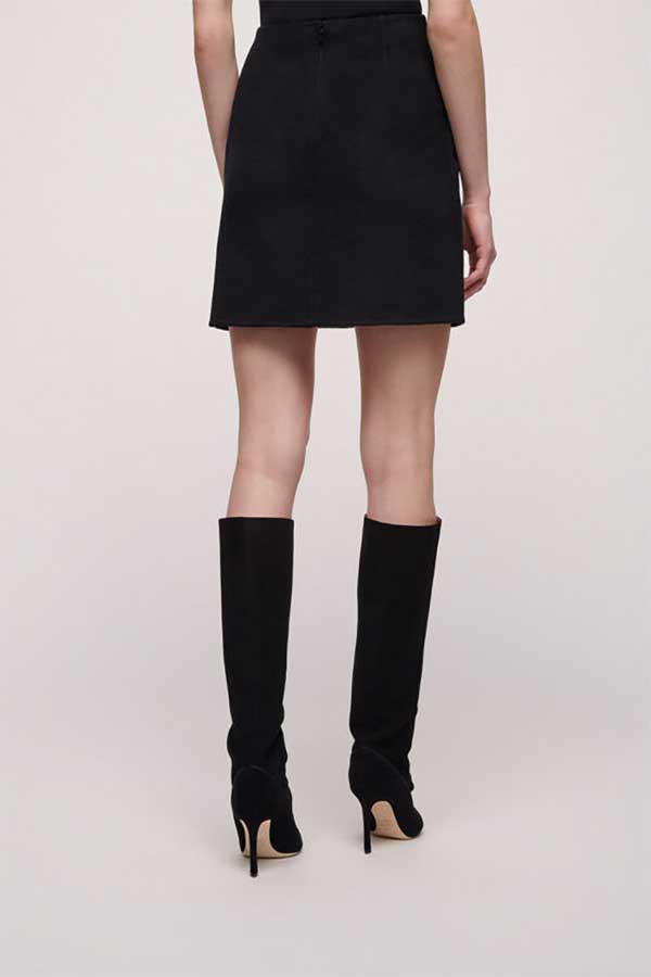 FALCONE EMBROIDERED MINI SKIRT