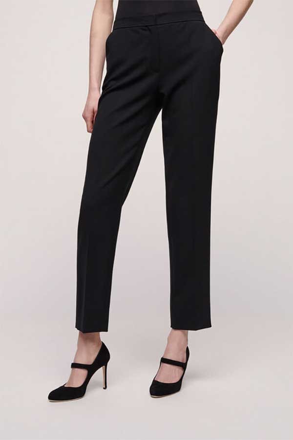 OMESSO CLASSIC WOOL BLEND TROUSERS