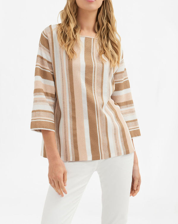 VERTICAL STRIPE TUNIC