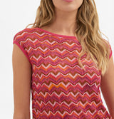 KNIT FABRIC TUNIC